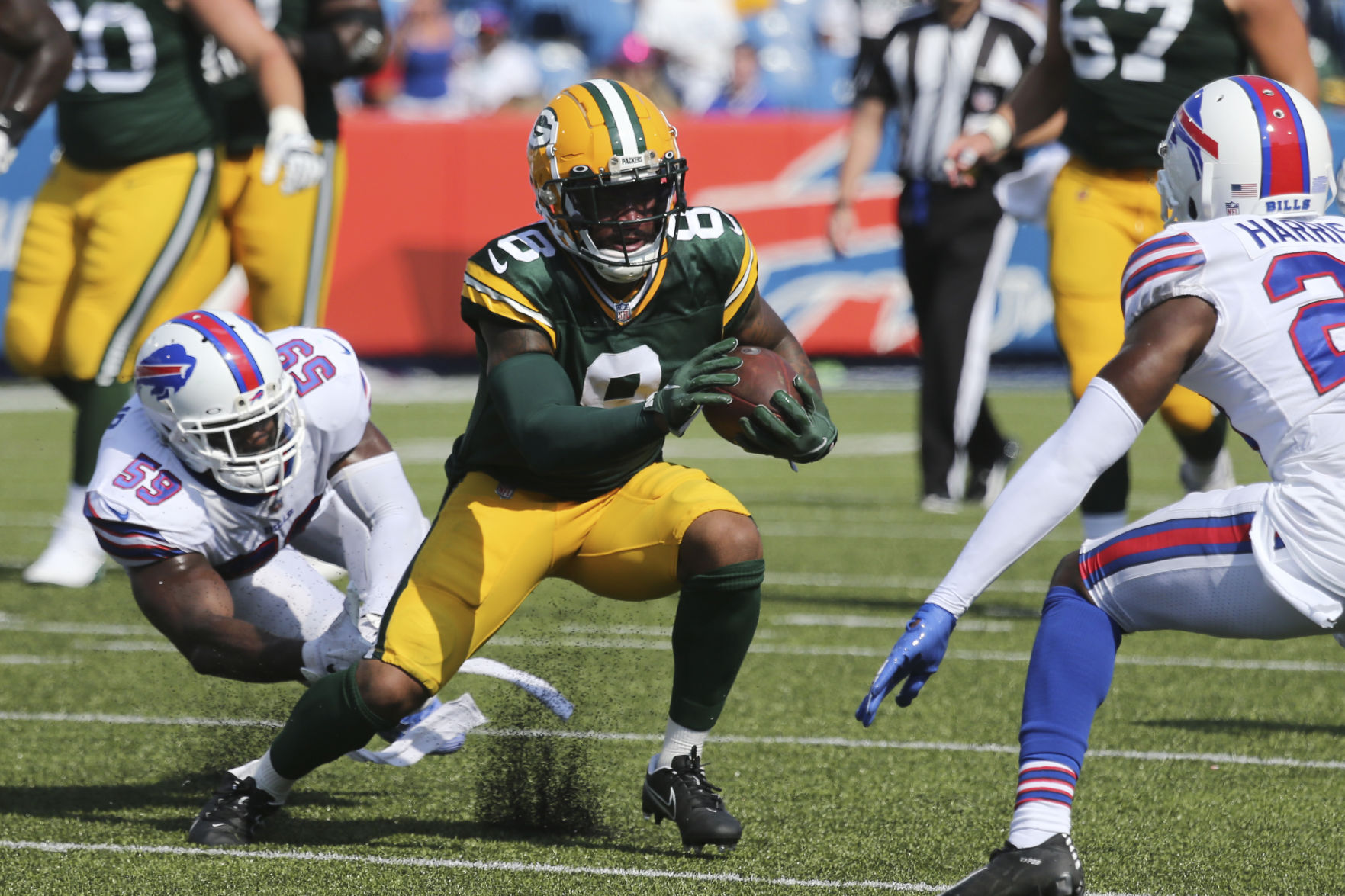 Packers Bills Football
